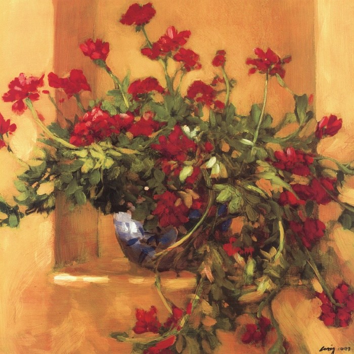 Philip Craig Ivy Geraniums